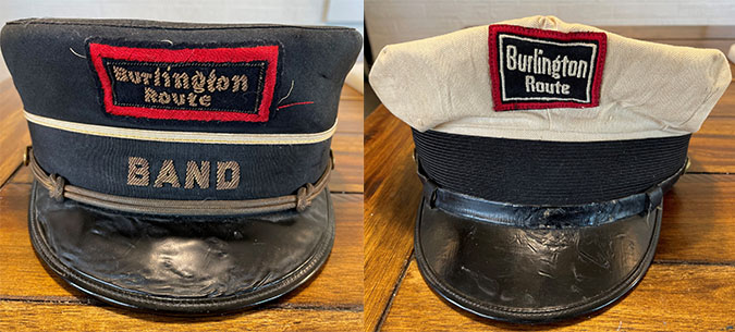 The hats that Doug Beckman inherited. The hats that Doug Beckman inherited.
