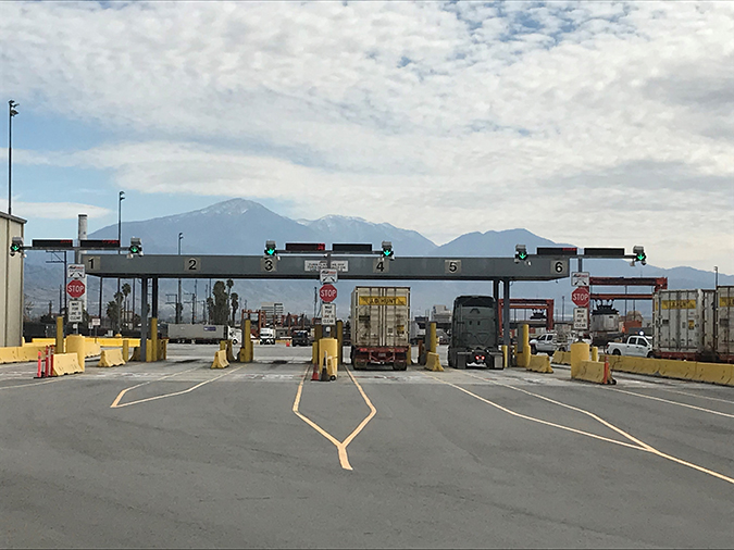 Our San Bernardino intermodal facility, where in-gating can be better planned thanks to demand forecasting  Our San Bernardino intermodal facility, where in-gating can be better planned thanks to demand forecasting