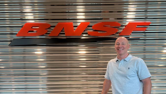 Mortensen at BNSF Headquarters  Mortensen at BNSF Headquarters