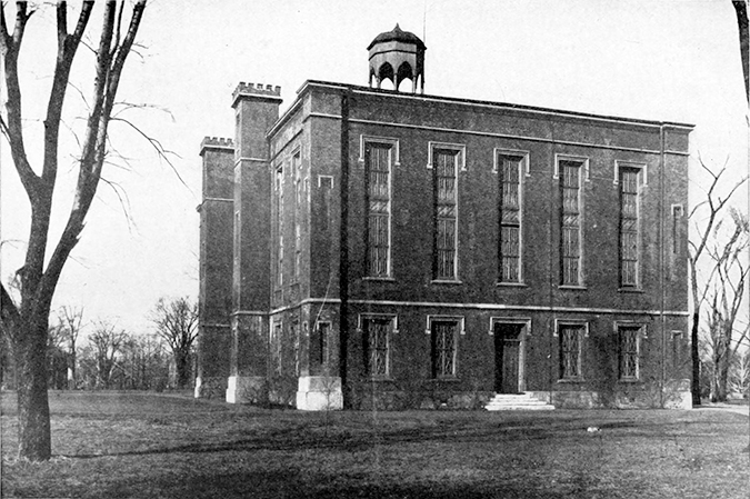 College Building circa 1858  College Building circa 1858