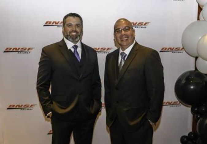Daniel Galindo and Daniel Carmona at the 2022 Employees of the Year ceremony.   Daniel Galindo and Daniel Carmona at the 2022 Employees of the Year ceremony.