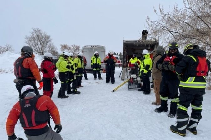 BNSF conducts hazmat training with first responders in Williston, North Dakota.  BNSF conducts hazmat training with first responders in Williston, North Dakota.
