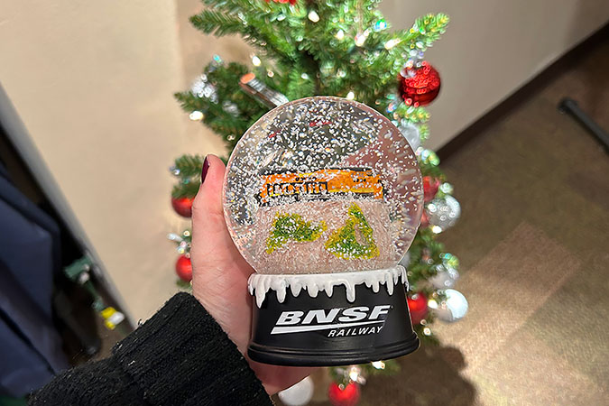 BNSF Snow Globe BNSF Snow Globe