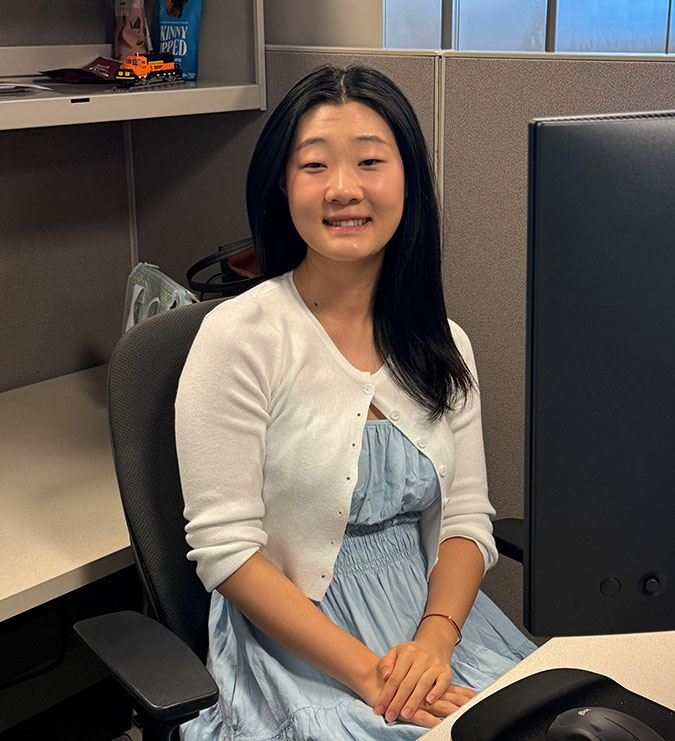 Amy Hu at our corporate headquarters in Fort Worth  Amy Hu at our corporate headquarters in Fort Worth