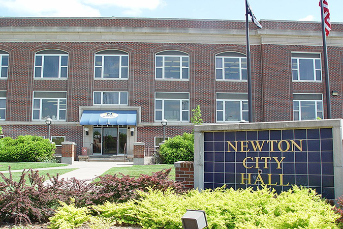 Newton, Kansas City Hall Newton, Kansas City Hall