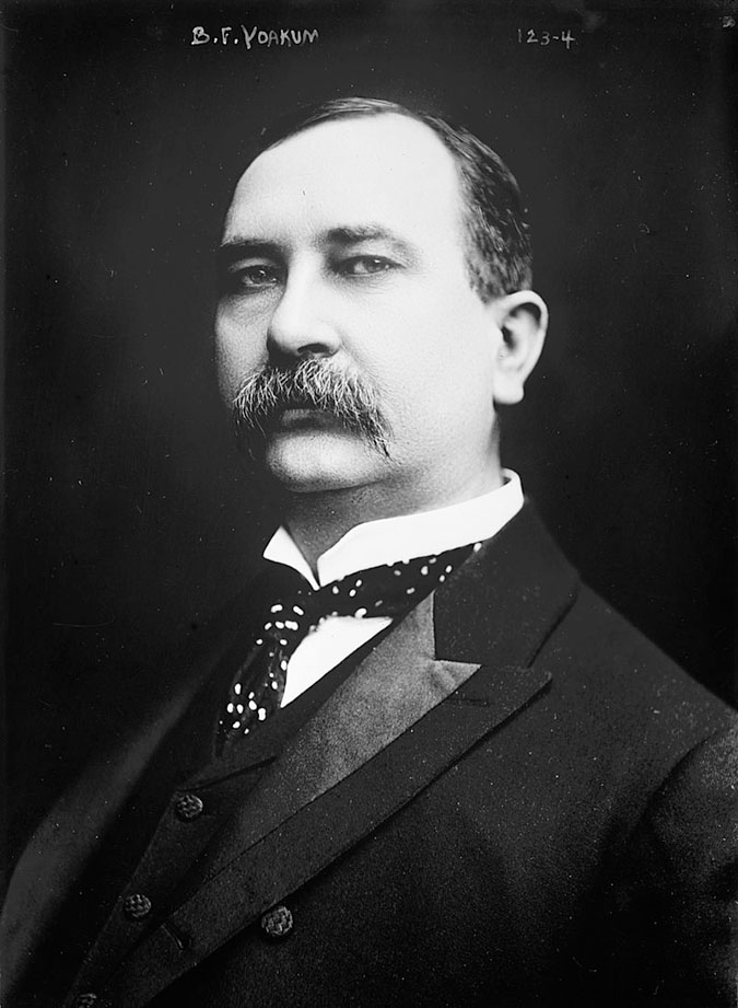 B. F. Yoakum, circa 1900 B. F. Yoakum, circa 1900