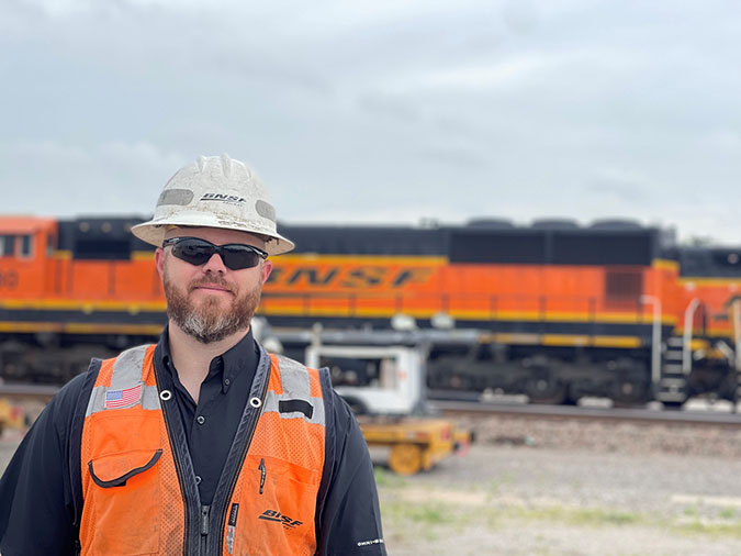 Track Inspector Jesse Cunningham Track Inspector Jesse Cunningham