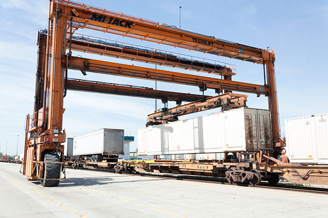 A Z train being built at Willow Springs A Z train being built at Willow Springs