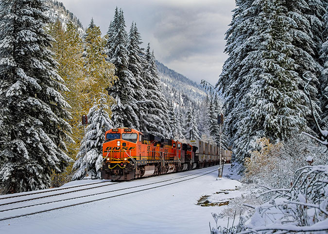 Snow makes a beautiful backdrop but also comes with challenges.  Snow makes a beautiful backdrop but also comes with challenges.
