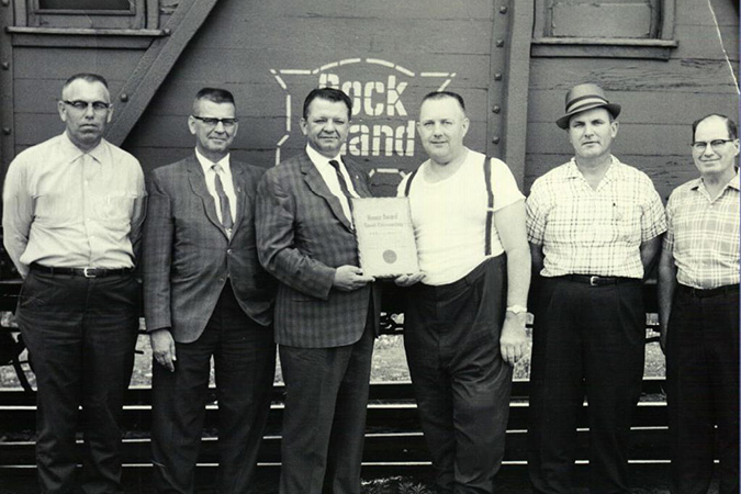 Jake Wodke Sr., second from right. Jake Wodke Sr., second from right.