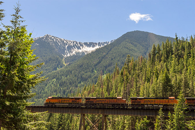 Gaynor Trestle in Chelan County, Washington, by Andrea Capiola. Gaynor Trestle in Chelan County, Washington, by Andrea Capiola.